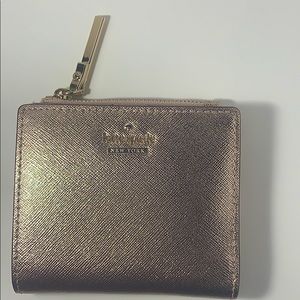 Kate Spade rose gold wallet